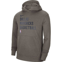 Dallas Mavericks Unisex 2023/24 Performance Spotlight On-Court Practice Pullover Hoodie sale - Gray sale
