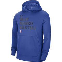 Dallas Mavericks Unisex 2023/24 Performance Spotlight On-Court Practice Pullover Hoodie - Royal on sale