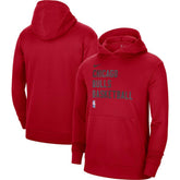 Chicago Bulls Unisex 2023/24 Performance Spotlight On-Court Practice Pullover Hoodie sale - Red for sale