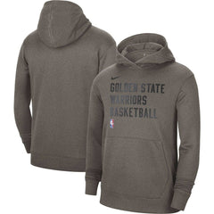 Golden State Warriors Unisex 2023/24 Performance Spotlight On-Court Practice Pullover Hoodie sale - Olive for sale