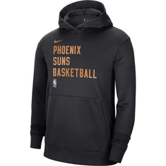 Phoenix Suns Unisex 2023/24 Performance Spotlight On-Court Practice Pullover Hoodie - Black shop