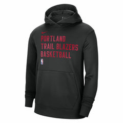 Portland Trail Blazers Unisex 2023/24 Performance Spotlight On-Court Practice Pullover Hoodie - Black on sale