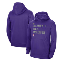 Sacramento Kings Unisex 2023/24 Performance Spotlight On-Court Practice Pullover Hoodie - Purple online