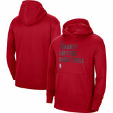 Toronto Raptors Unisex 2023/24 Performance Spotlight On-Court Practice Pullover Hoodie - Red outlet
