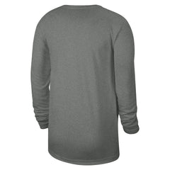 Brooklyn Nets Unisex 2023/24 Legend On-Court Practice Long Sleeve T-Shirt - Heather Gray on sale