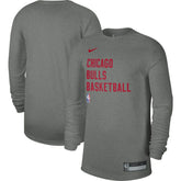 Chicago Bulls Unisex 2023/24 Legend On-Court Practice Long Sleeve T-Shirt sale - Heather Gray shop