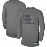 Memphis Grizzlies Unisex 2023/24 Legend On-Court Practice Long Sleeve T-Shirt - Heather Gray sale