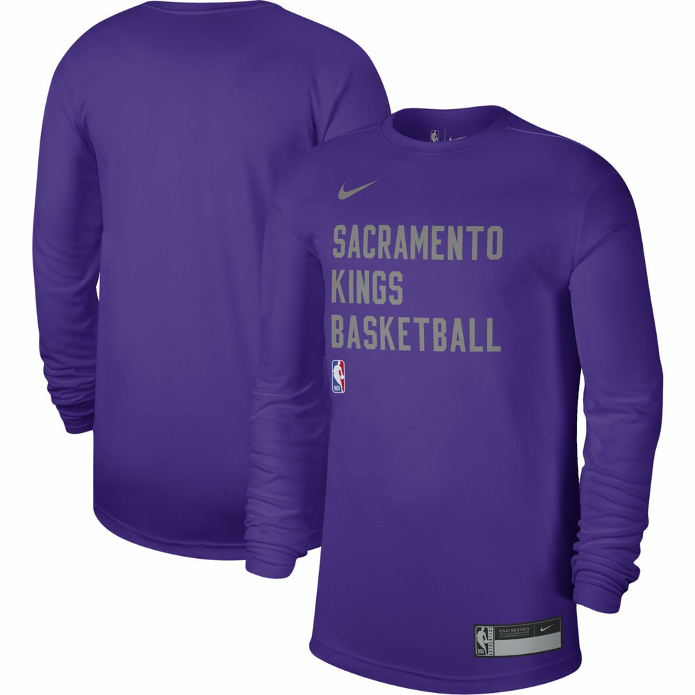 Sacramento Kings Unisex 2023/24 Legend On-Court Practice Long Sleeve T-Shirt - Purple shop