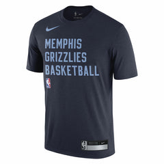 Memphis Grizzlies 2023/24 Sideline Legend Performance Practice T-Shirt - Navy cheap