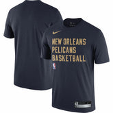 New Orleans Pelicans 2023/24 Sideline Legend Performance Practice T-Shirt - Navy cheap