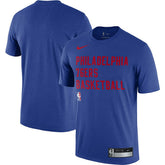 Philadelphia 76ers 2023/24 Sideline Legend Performance Practice T-Shirt - Royal sale
