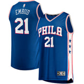 Joel Embiid Philadelphia 76ers Big & Tall Fast Break Player Jersey - Royal - Icon Edition cheap