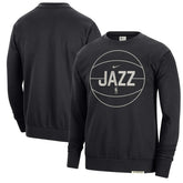 Utah Jazz 2023/24 Authentic Standard Issue Travel Performance Pullover Sweatshirt - Black online