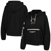 Brooklyn Nets Women's Courtside Standard Issue Performance Pullover Hoodie - Black outlet