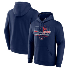 Alexander Ovechkin Washington Capitals GR8 Chase Pullover Hoodie - Navy Hoodies