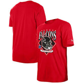 Atlanta Falcons New Era Team Logo T-Shirt - Red cheap