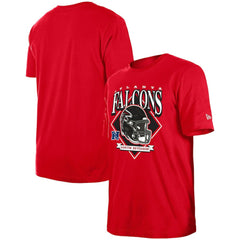 Atlanta Falcons New Era Team Logo T-Shirt - Red cheap