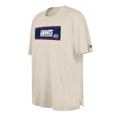New York Giants New Era Third Down Big & Tall Historic T-Shirt - Cream sale