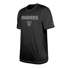 Las Vegas Raiders New Era Third Down Puff Print T-Shirt - Black cheap