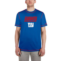 New York Giants New Era Third Down Puff Print T-Shirt - Royal on sale