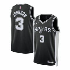 Keldon Johnson San Antonio Spurs Unisex Swingman Jersey - Icon Edition - Black discount