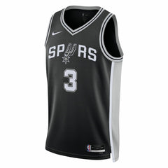 Keldon Johnson San Antonio Spurs Unisex Swingman Jersey - Icon Edition - Black discount