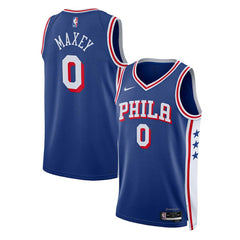 Tyrese Maxey Philadelphia 76ers Unisex Swingman Jersey - Icon Edition - Royal discount