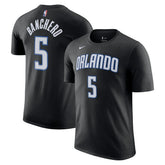 Paolo Banchero Orlando Magic Icon 2022/23 Name & Number T-Shirt - Black sale