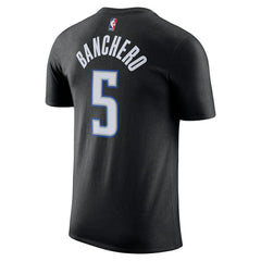 Paolo Banchero Orlando Magic Icon 2022/23 Name & Number T-Shirt - Black sale