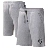 Las Vegas Raiders MSX by Michael Strahan Trainer Shorts - Heather Gray sale
