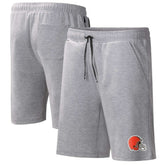 Cleveland Browns MSX by Michael Strahan Trainer Shorts - Heather Gray on sale