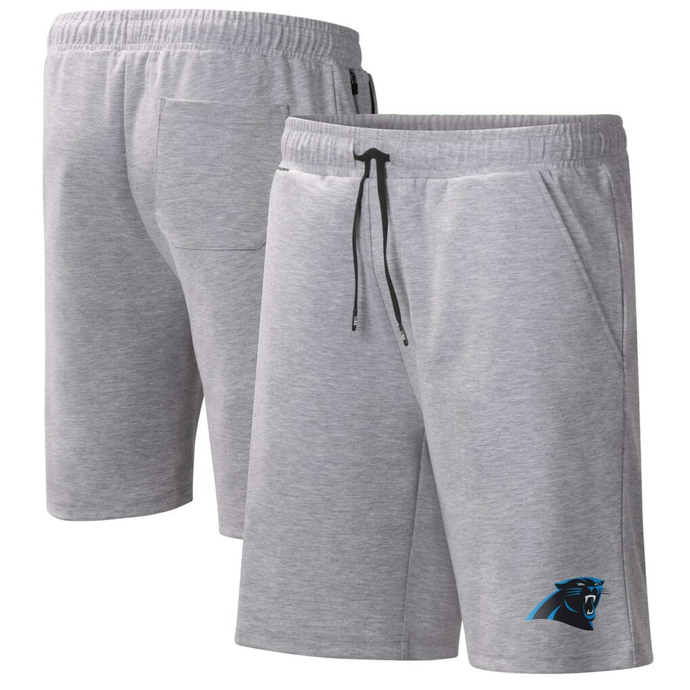 Carolina Panthers MSX by Michael Strahan Trainer Shorts - Heather Gray discount