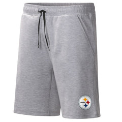 Pittsburgh Steelers MSX by Michael Strahan Trainer Shorts - Heather Gray discount