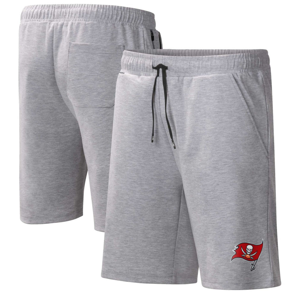 Tampa Bay Buccaneers MSX by Michael Strahan Trainer Shorts - Heather Gray cheap