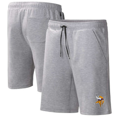 Minnesota Vikings MSX by Michael Strahan Trainer Shorts - Heather Gray sale