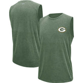 Green Bay Packers MSX by Michael Strahan Warm Up Sleeveless T-Shirt - Green on sale