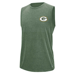 Green Bay Packers MSX by Michael Strahan Warm Up Sleeveless T-Shirt - Green on sale