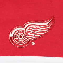 Detroit Red Wings Tommy Hilfiger Walter Lace-Up Long Sleeve Top - Red Tops