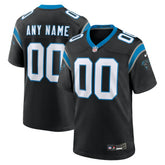 Carolina Panthers Custom Game Jersey - Black on sale