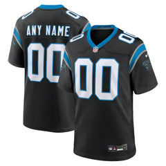 Carolina Panthers Custom Game Jersey - Black on sale