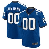Indiana Nights Indianapolis Colts Alternate Custom Game Jersey - Blue cheap