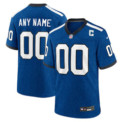 Indiana Nights Indianapolis Colts Alternate Custom Game Jersey - Blue cheap