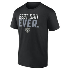 Las Vegas Raiders Best Dad Ever Team T-Shirt - Black online