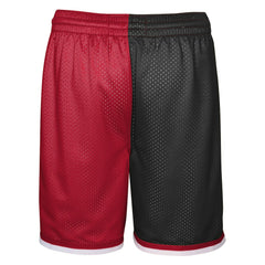 Chicago Bulls Youth Hardwood Classics Big Face 5.0 Shorts - Black/Red cheap