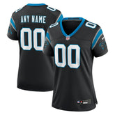 Carolina Panthers Women's Custom Game Jersey - Black online