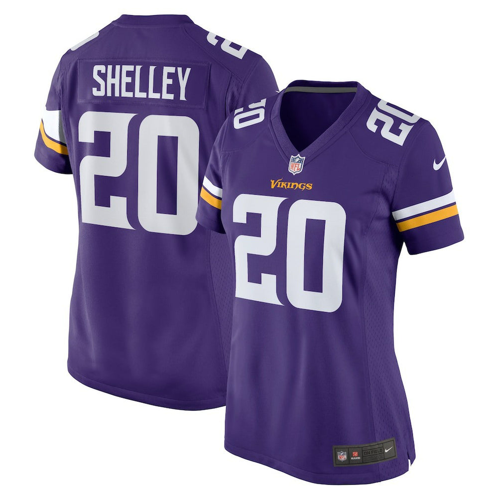 Duke Shelley Minnesota Vikings Women's Home Game Player Jersey - Purple discount