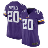 Duke Shelley Minnesota Vikings Women's Home Game Player Jersey - Purple discount