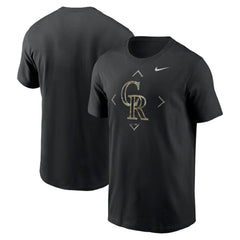 Colorado Rockies Camo Logo T-Shirt Black