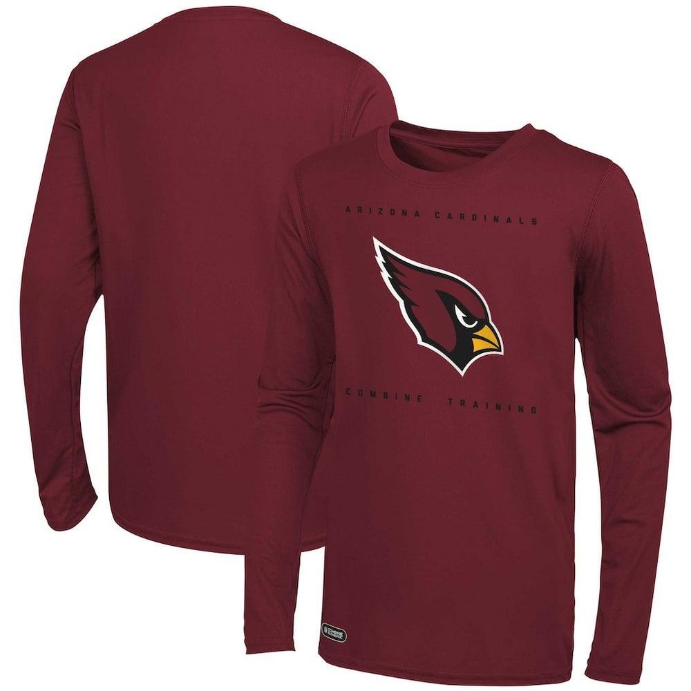 Arizona Cardinals Side Drill Long Sleeve T-Shirt - Cardinal online