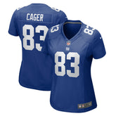 Lawrence Cager New York Giants Women's Home Game Player Jersey - Royal discount